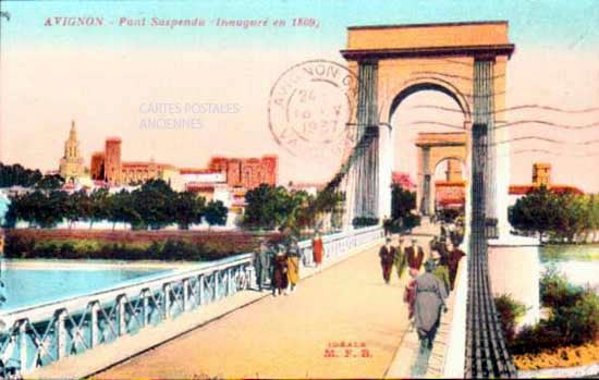 Cartes postales anciennes > CARTES POSTALES > carte postale ancienne > cartes-postales-ancienne.com Provence alpes cote d'azur Avignon