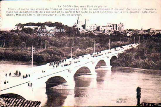 Cartes postales anciennes > CARTES POSTALES > carte postale ancienne > cartes-postales-ancienne.com Provence alpes cote d'azur Avignon