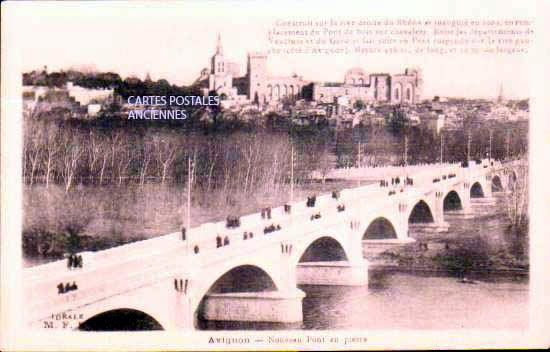 Cartes postales anciennes > CARTES POSTALES > carte postale ancienne > cartes-postales-ancienne.com Provence alpes cote d'azur Avignon