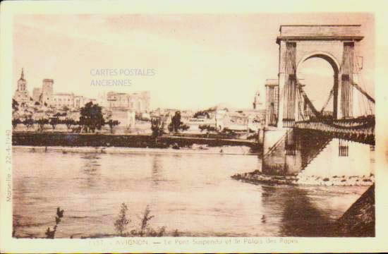 Cartes postales anciennes > CARTES POSTALES > carte postale ancienne > cartes-postales-ancienne.com Provence alpes cote d'azur Avignon
