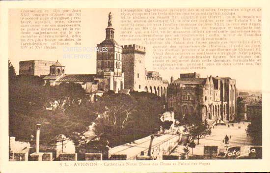 Cartes postales anciennes > CARTES POSTALES > carte postale ancienne > cartes-postales-ancienne.com Provence alpes cote d'azur Avignon