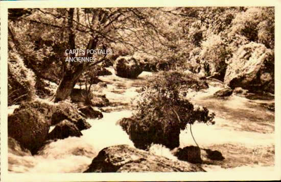 Cartes postales anciennes > CARTES POSTALES > carte postale ancienne > cartes-postales-ancienne.com Provence alpes cote d'azur Fontaine De Vaucluse