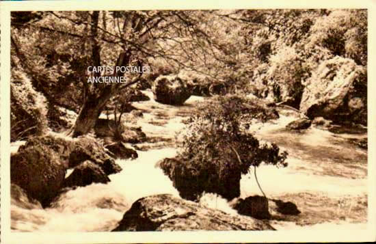 Cartes postales anciennes > CARTES POSTALES > carte postale ancienne > cartes-postales-ancienne.com Provence alpes cote d'azur Vaucluse Fontaine De Vaucluse