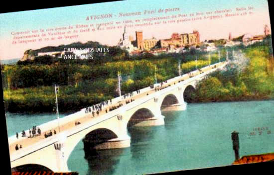 Cartes postales anciennes > CARTES POSTALES > carte postale ancienne > cartes-postales-ancienne.com Provence alpes cote d'azur Avignon