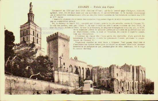 Cartes postales anciennes > CARTES POSTALES > carte postale ancienne > cartes-postales-ancienne.com Provence alpes cote d'azur Avignon