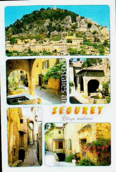 Cartes postales anciennes > CARTES POSTALES > carte postale ancienne > cartes-postales-ancienne.com Provence alpes cote d'azur Vaucluse Seguret