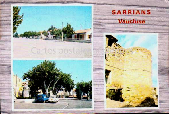 Cartes postales anciennes > CARTES POSTALES > carte postale ancienne > cartes-postales-ancienne.com Provence alpes cote d'azur Vaucluse Sarrians