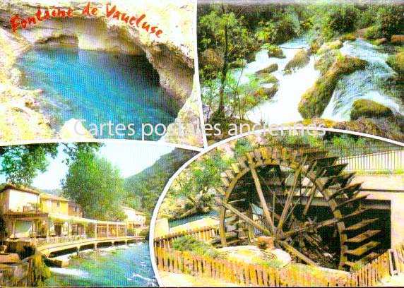 Cartes postales anciennes > CARTES POSTALES > carte postale ancienne > cartes-postales-ancienne.com Provence alpes cote d'azur Vaucluse Fontaine De Vaucluse