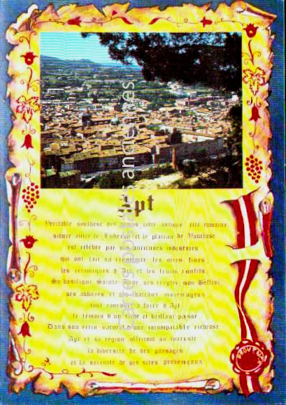 Cartes postales anciennes > CARTES POSTALES > carte postale ancienne > cartes-postales-ancienne.com Provence alpes cote d'azur Vaucluse Apt