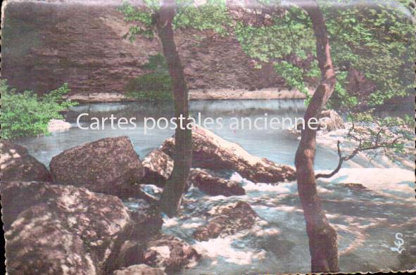 Cartes postales anciennes > CARTES POSTALES > carte postale ancienne > cartes-postales-ancienne.com Provence alpes cote d'azur Vaucluse Fontaine De Vaucluse