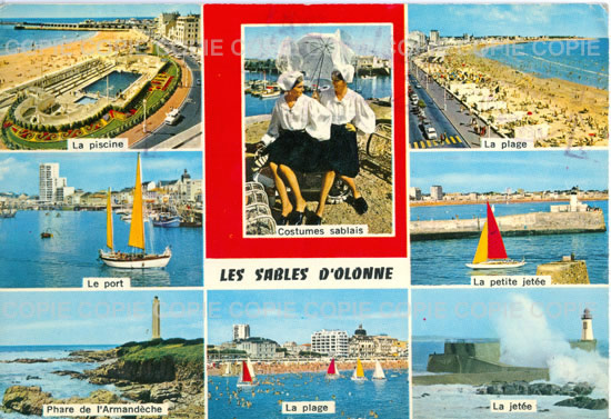 Cartes postales anciennes > CARTES POSTALES > carte postale ancienne > cartes-postales-ancienne.com Pays de la loire Vendee Les Sables d'Olonne