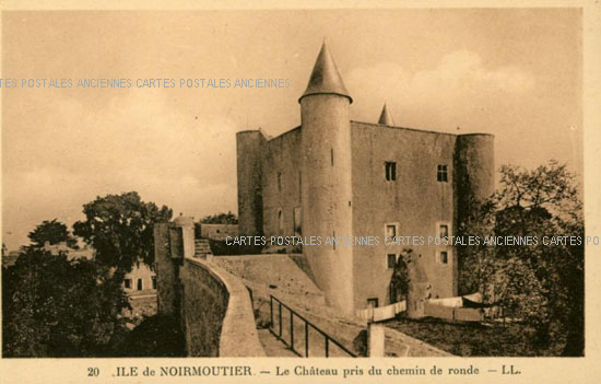 Cartes postales anciennes > CARTES POSTALES > carte postale ancienne > cartes-postales-ancienne.com Pays de la loire Vendee Noirmoutier-en-l'Ile