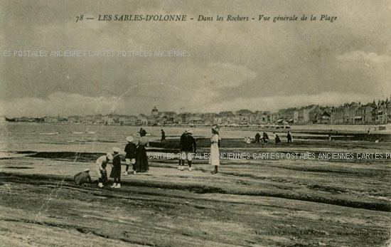 Cartes postales anciennes > CARTES POSTALES > carte postale ancienne > cartes-postales-ancienne.com Pays de la loire Vendee Les Sables d'Olonne