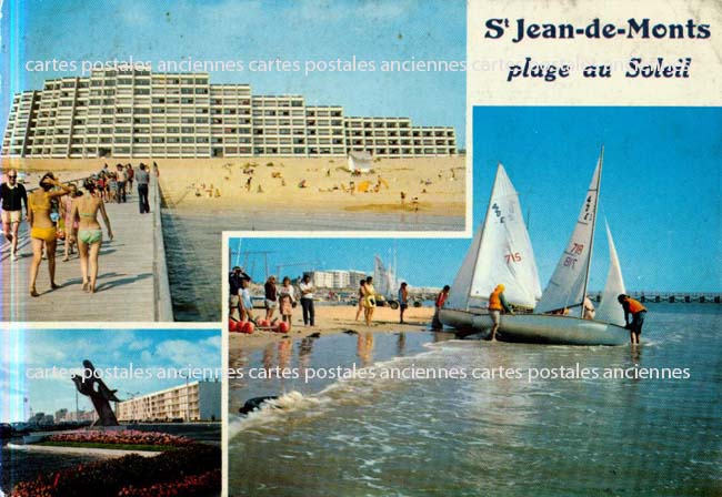 Cartes postales anciennes > CARTES POSTALES > carte postale ancienne > cartes-postales-ancienne.com Pays de la loire Vendee Saint Jean De Monts