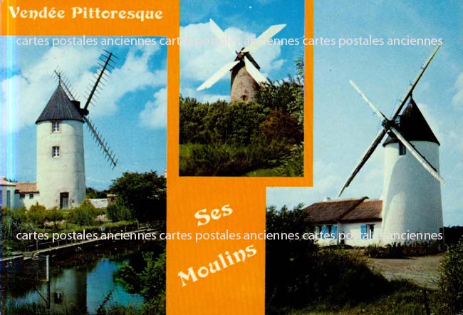 Cartes postales anciennes > CARTES POSTALES > carte postale ancienne > cartes-postales-ancienne.com Pays de la loire Vendee Beauvoir Sur Mer