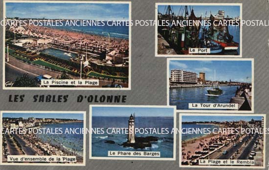 Cartes postales anciennes > CARTES POSTALES > carte postale ancienne > cartes-postales-ancienne.com Pays de la loire Vendee Les Sables d'Olonne