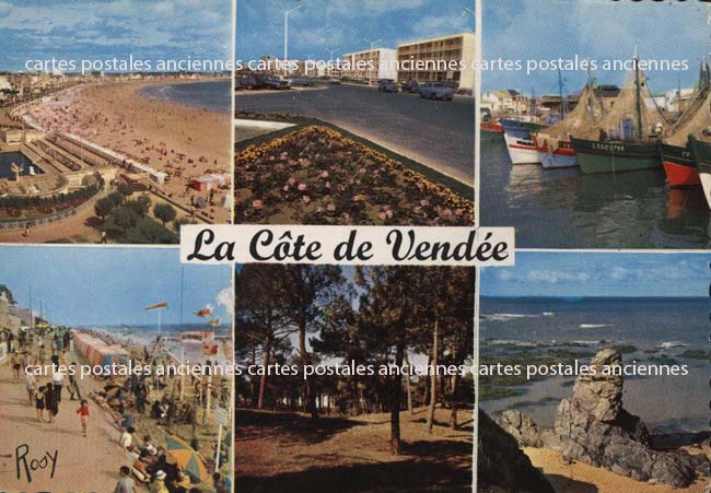 Cartes postales anciennes > CARTES POSTALES > carte postale ancienne > cartes-postales-ancienne.com Pays de la loire Vendee Les Sables d'Olonne