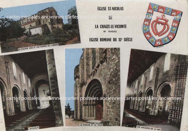 Cartes postales anciennes > CARTES POSTALES > carte postale ancienne > cartes-postales-ancienne.com Pays de la loire Vendee La Chaize Le Vicomte