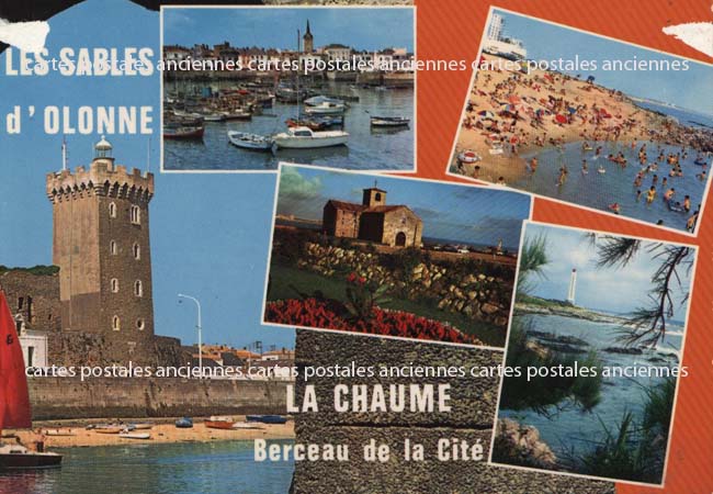 Cartes postales anciennes > CARTES POSTALES > carte postale ancienne > cartes-postales-ancienne.com Pays de la loire Vendee Les Sables d'Olonne