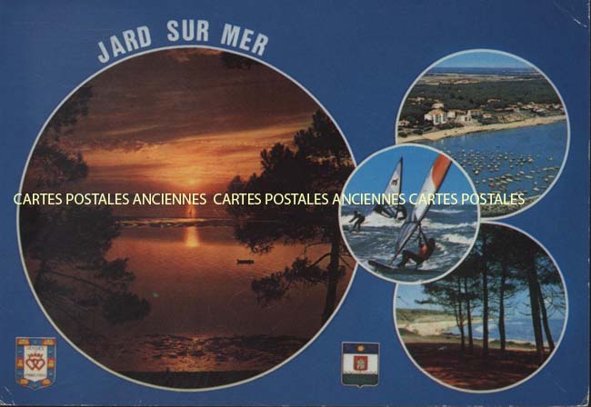 Cartes postales anciennes > CARTES POSTALES > carte postale ancienne > cartes-postales-ancienne.com Pays de la loire Vendee Jard Sur Mer