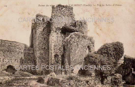 Cartes postales anciennes > CARTES POSTALES > carte postale ancienne > cartes-postales-ancienne.com Pays de la loire Vendee Talmont Saint Hilaire