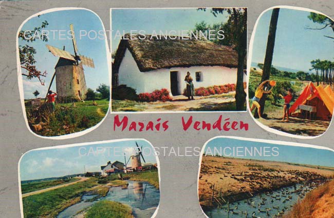 Cartes postales anciennes > CARTES POSTALES > carte postale ancienne > cartes-postales-ancienne.com Pays de la loire Vendee Beauvoir Sur Mer