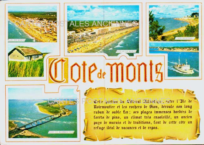 Cartes postales anciennes > CARTES POSTALES > carte postale ancienne > cartes-postales-ancienne.com Pays de la loire Vendee Saint Jean De Monts