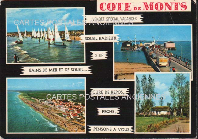 Cartes postales anciennes > CARTES POSTALES > carte postale ancienne > cartes-postales-ancienne.com Pays de la loire Vendee Saint Jean De Monts