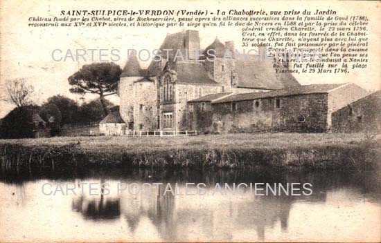 Cartes postales anciennes > CARTES POSTALES > carte postale ancienne > cartes-postales-ancienne.com Pays de la loire Vendee Saint Sulpice Le Verdon