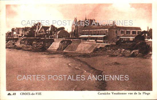 Cartes postales anciennes > CARTES POSTALES > carte postale ancienne > cartes-postales-ancienne.com Pays de la loire Vendee Saint Gilles Croix De Vie