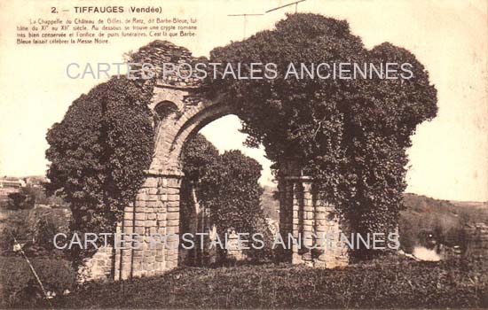 Cartes postales anciennes > CARTES POSTALES > carte postale ancienne > cartes-postales-ancienne.com Pays de la loire Vendee Tiffauges