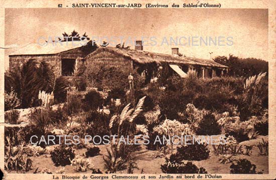 Cartes postales anciennes > CARTES POSTALES > carte postale ancienne > cartes-postales-ancienne.com Pays de la loire Vendee Saint Vincent Sur Jard