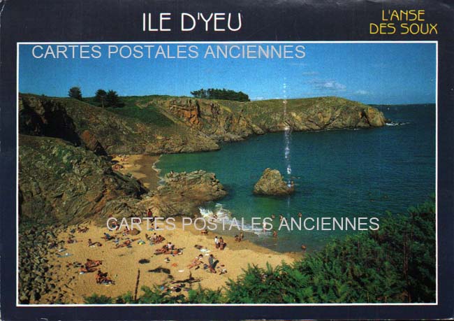Cartes postales anciennes > CARTES POSTALES > carte postale ancienne > cartes-postales-ancienne.com Pays de la loire Vendee l'Ile d'Yeu