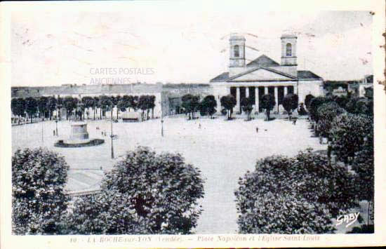 Cartes postales anciennes > CARTES POSTALES > carte postale ancienne > cartes-postales-ancienne.com Pays de la loire Vendee La Roche Sur Yon