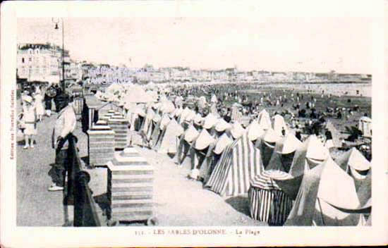 Cartes postales anciennes > CARTES POSTALES > carte postale ancienne > cartes-postales-ancienne.com Pays de la loire Vendee Les Sables d'Olonne