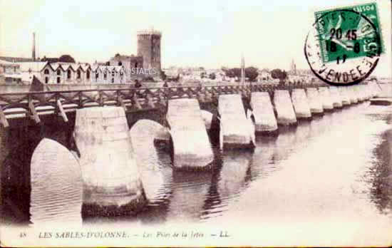 Cartes postales anciennes > CARTES POSTALES > carte postale ancienne > cartes-postales-ancienne.com Pays de la loire Vendee Les Sables d'Olonne