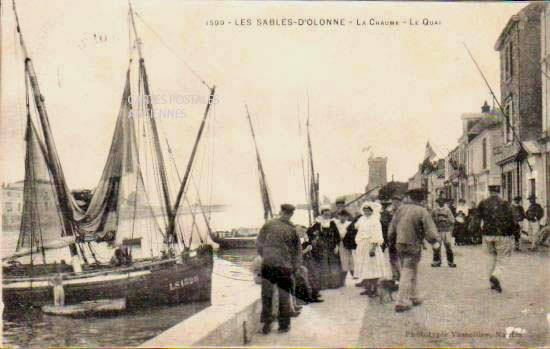 Cartes postales anciennes > CARTES POSTALES > carte postale ancienne > cartes-postales-ancienne.com Pays de la loire Vendee Les Sables d'Olonne