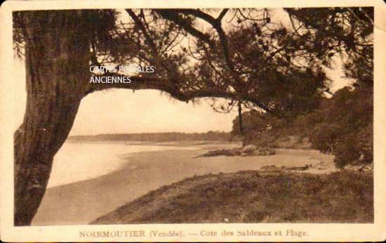 Cartes postales anciennes > CARTES POSTALES > carte postale ancienne > cartes-postales-ancienne.com Pays de la loire Vendee Noirmoutier-en-l'Ile