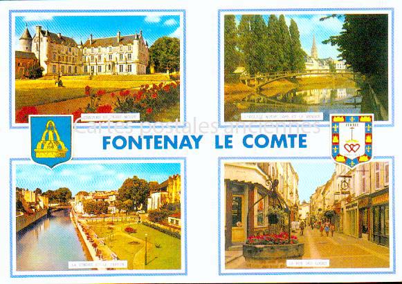 Cartes postales anciennes > CARTES POSTALES > carte postale ancienne > cartes-postales-ancienne.com Pays de la loire Vendee Fontenay Le Comte