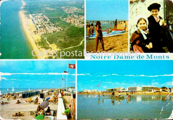 Cartes postales anciennes > CARTES POSTALES > carte postale ancienne > cartes-postales-ancienne.com Pays de la loire Vendee Notre Dame De Monts