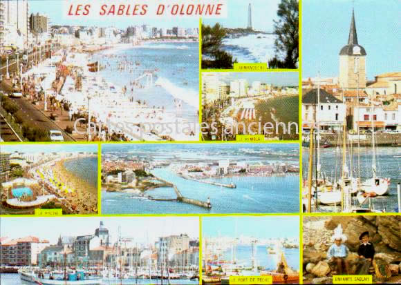 Cartes postales anciennes > CARTES POSTALES > carte postale ancienne > cartes-postales-ancienne.com Pays de la loire Vendee Les Sables d'Olonne