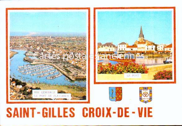 Cartes postales anciennes > CARTES POSTALES > carte postale ancienne > cartes-postales-ancienne.com Pays de la loire Vendee Saint Gilles Croix De Vie