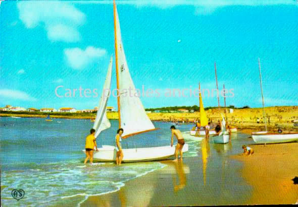 Cartes postales anciennes > CARTES POSTALES > carte postale ancienne > cartes-postales-ancienne.com Pays de la loire Vendee Bretignolles Sur Mer