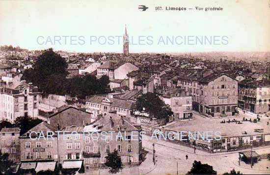 Cartes postales anciennes > CARTES POSTALES > carte postale ancienne > cartes-postales-ancienne.com Haute vienne  Limoges