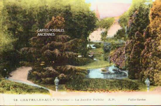 Cartes postales anciennes > CARTES POSTALES > carte postale ancienne > cartes-postales-ancienne.com Nouvelle aquitaine Vienne Chatellerault