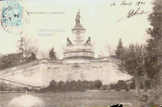 Cartes postales anciennes > CARTES POSTALES > carte postale ancienne > cartes-postales-ancienne.com Nouvelle aquitaine Vienne Chatellerault