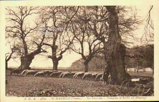 Cartes postales anciennes > CARTES POSTALES > carte postale ancienne > cartes-postales-ancienne.com Nouvelle aquitaine Vienne Saint Maurice La Clouere