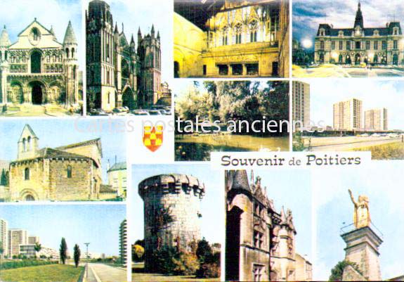 Cartes postales anciennes > CARTES POSTALES > carte postale ancienne > cartes-postales-ancienne.com Nouvelle aquitaine Vienne Poitiers