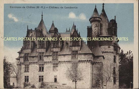 Cartes postales anciennes > CARTES POSTALES > carte postale ancienne > cartes-postales-ancienne.com Nouvelle aquitaine Haute vienne Chalus