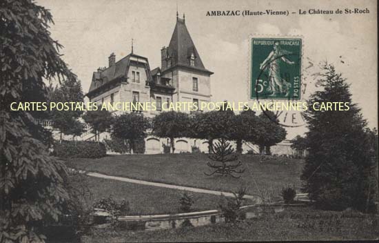 Cartes postales anciennes > CARTES POSTALES > carte postale ancienne > cartes-postales-ancienne.com Nouvelle aquitaine Haute vienne Ambazac